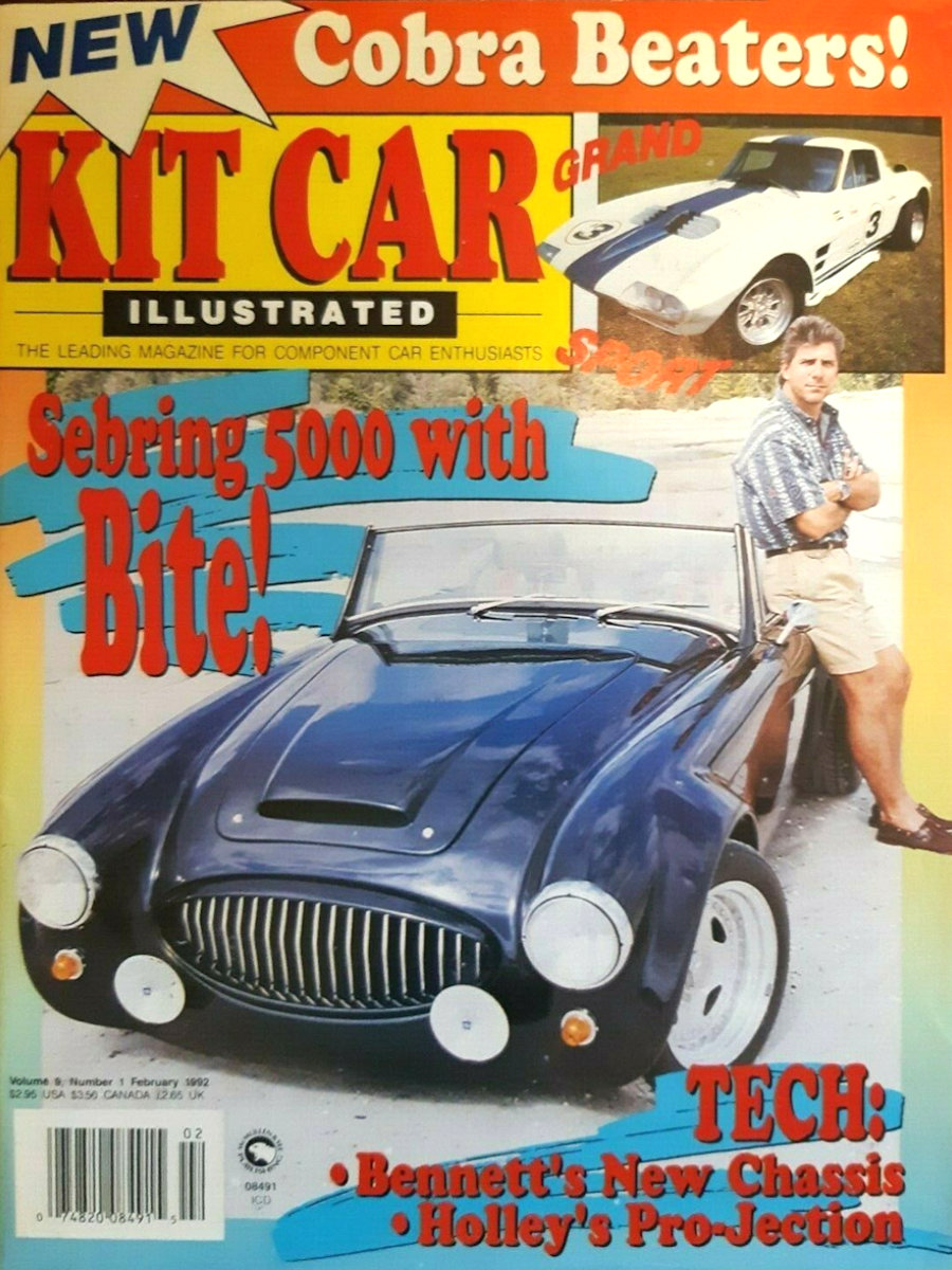 Kit Car Illustrated Feb February 1992 