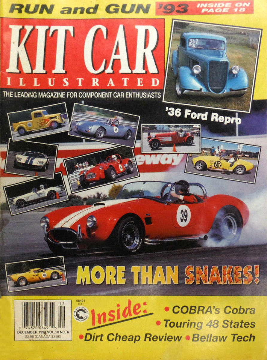 Kit Car Illustrated Dec December 1993 