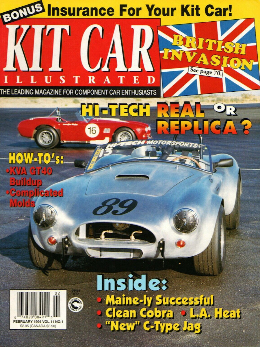 Kit Car Illustrated Feb February 1994 