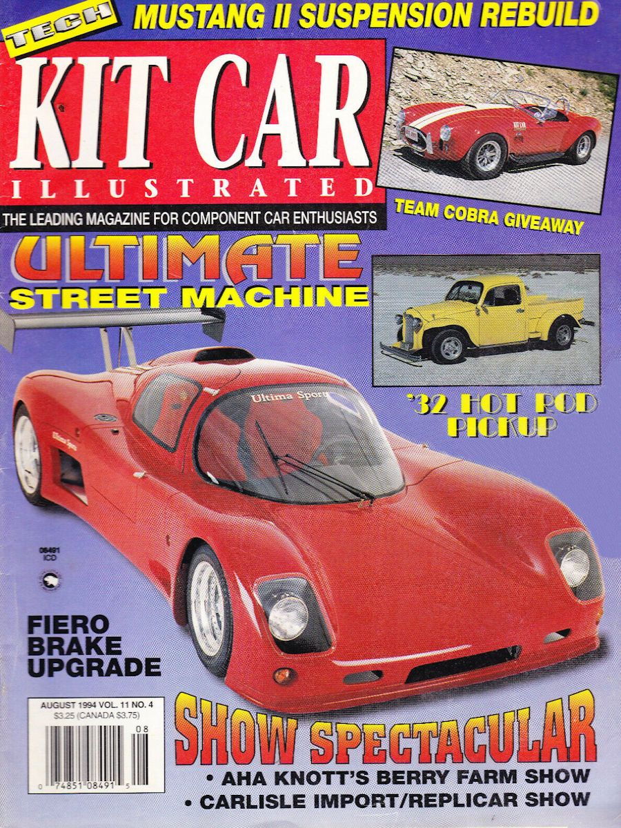 Kit Car Illustrated Aug August 1994 