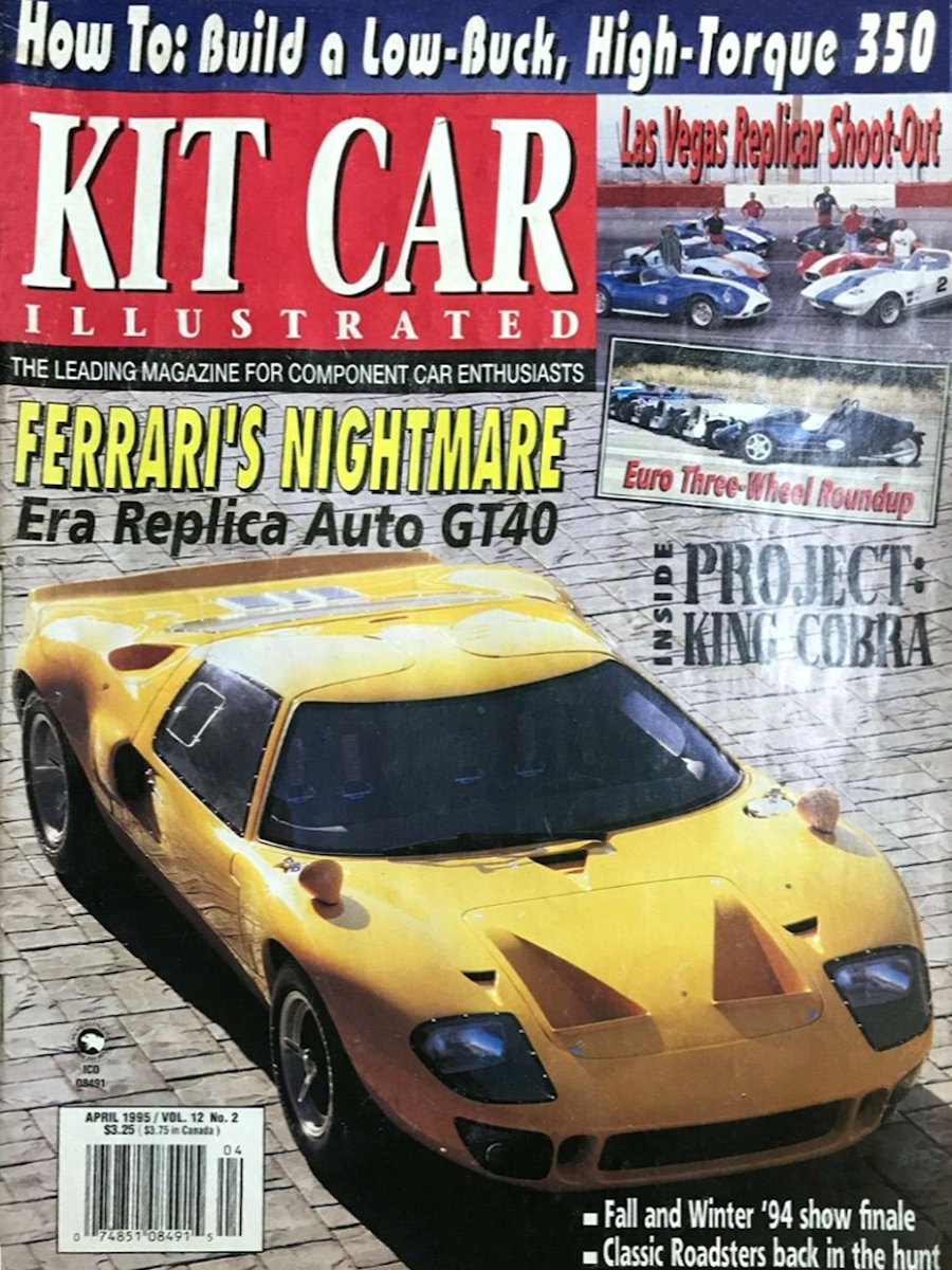 Kit Car Illustrated Apr April 1995 