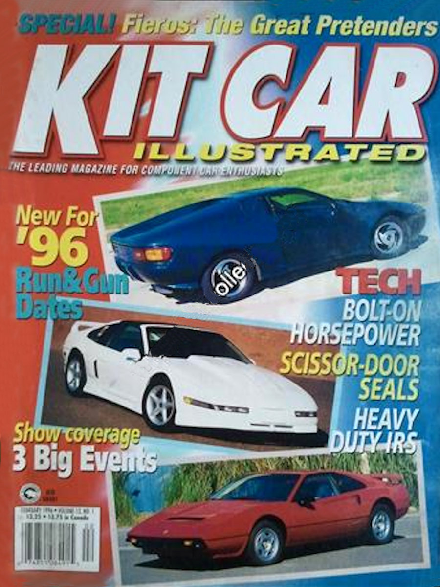 Kit Car Illustrated Feb February 1996 