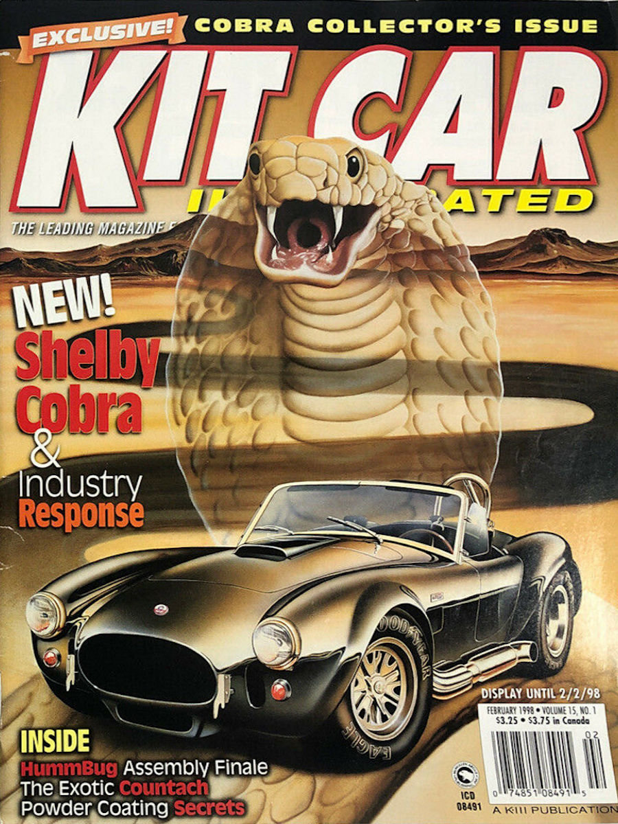 Kit Car Illustrated Feb February 1998 