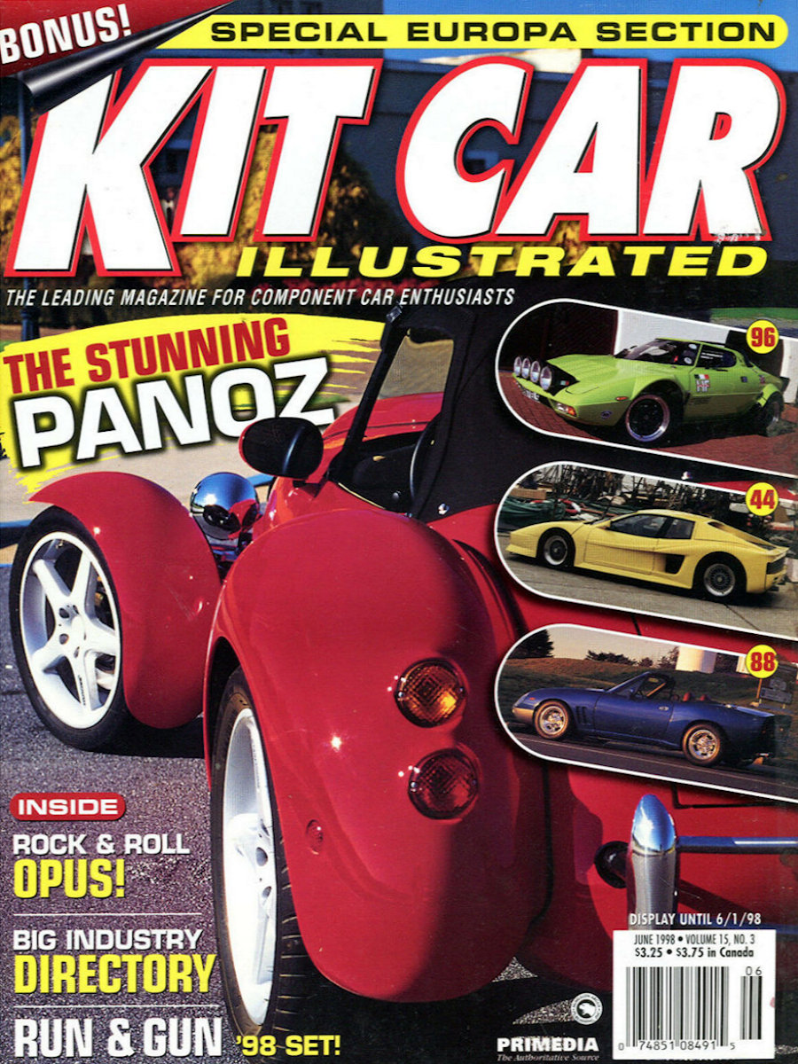 Kit Car Illustrated Jun June 1998 