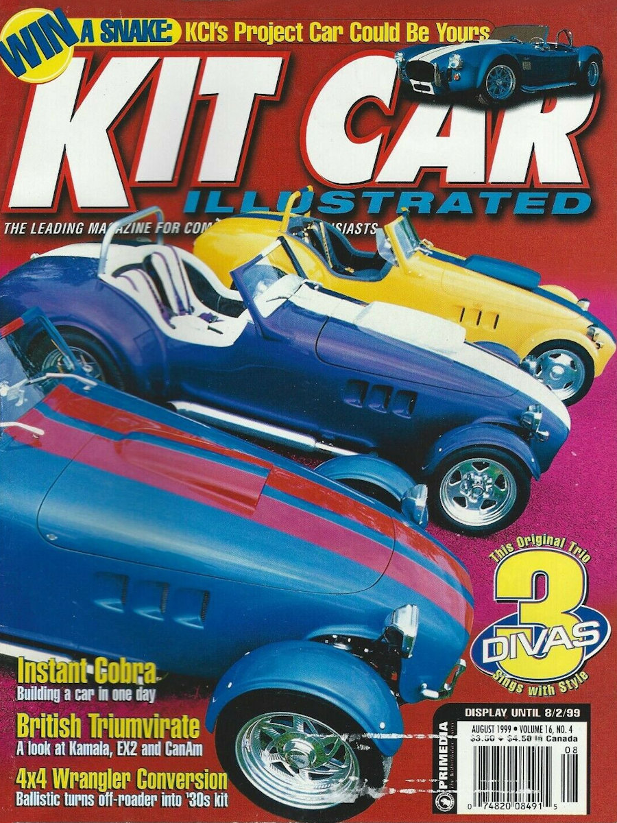 Kit Car Illustrated Aug August 1999 