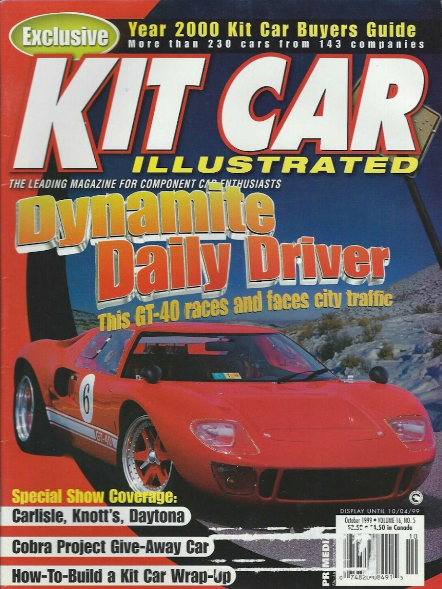 Kit Car Illustrated Oct October 1999 