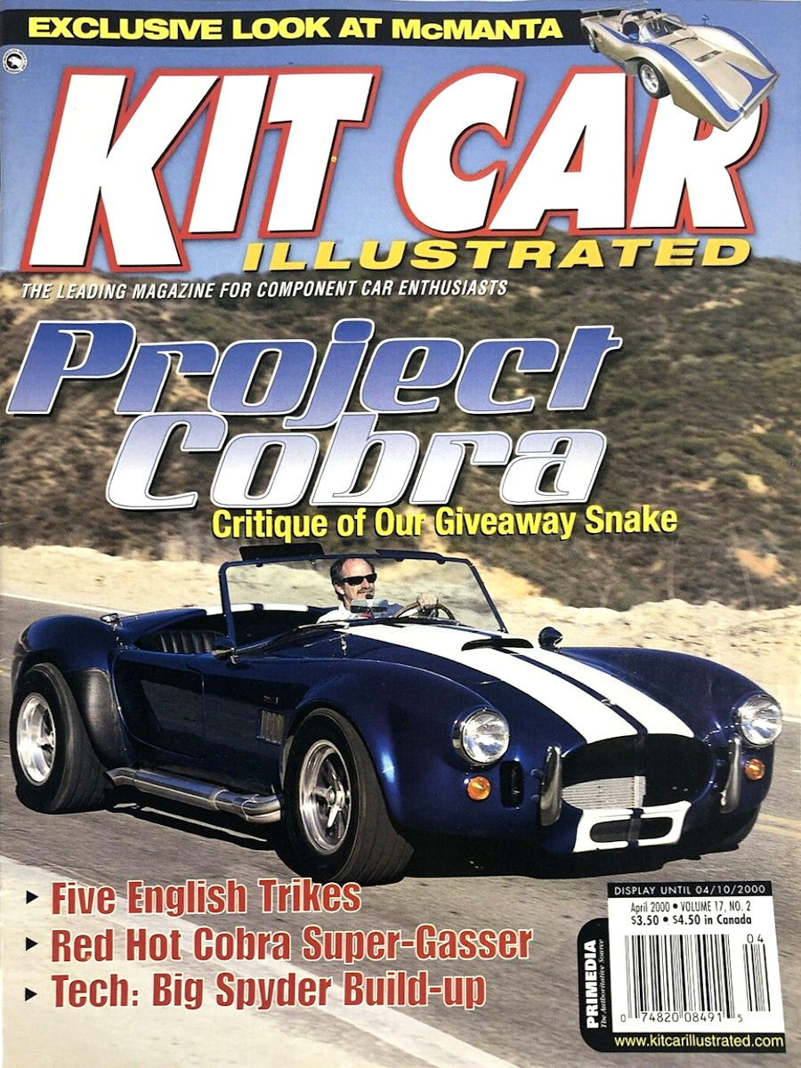Kit Car Illustrated Apr April 2000 
