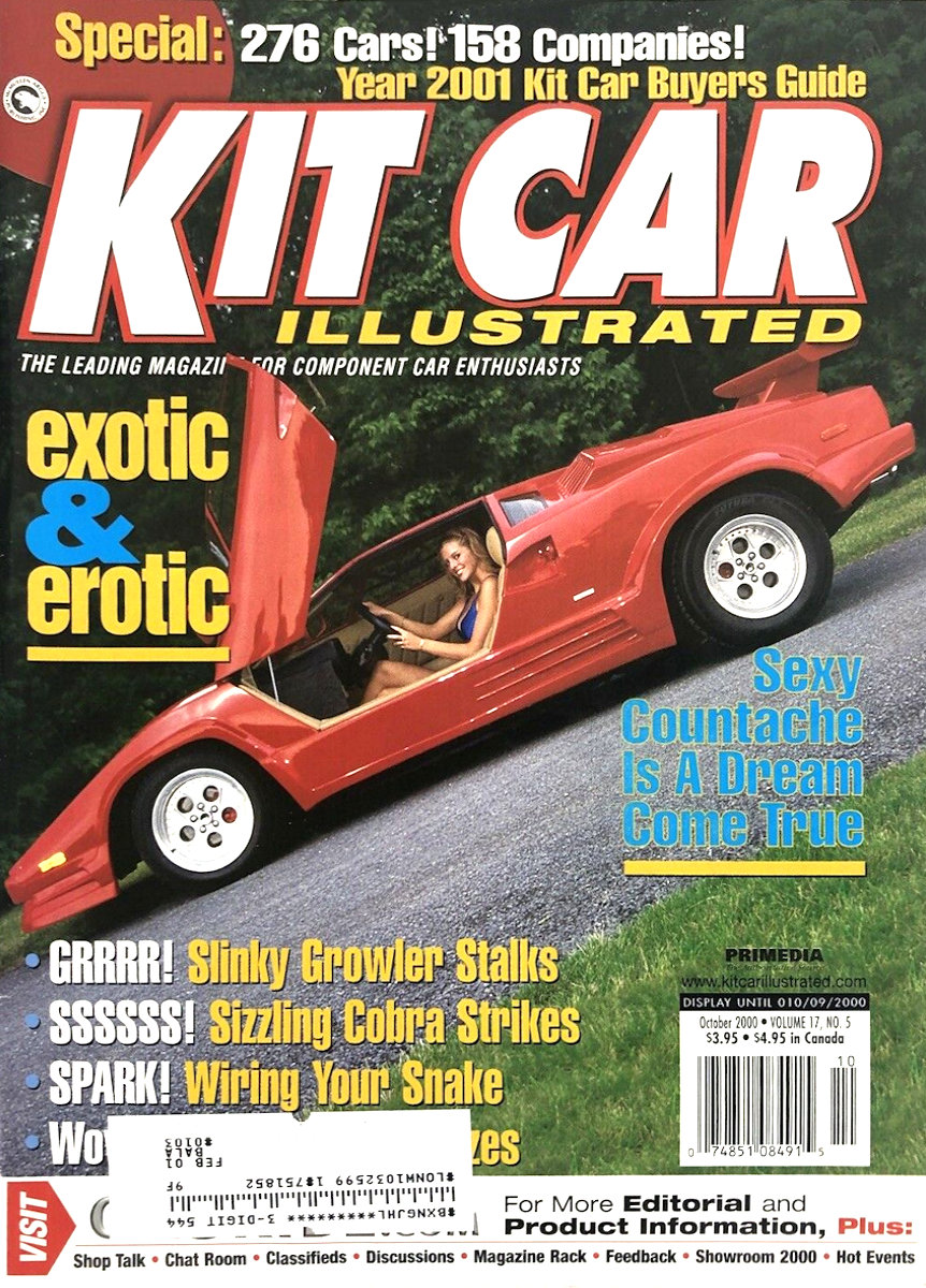 Kit Car Illustrated Oct October 2000 