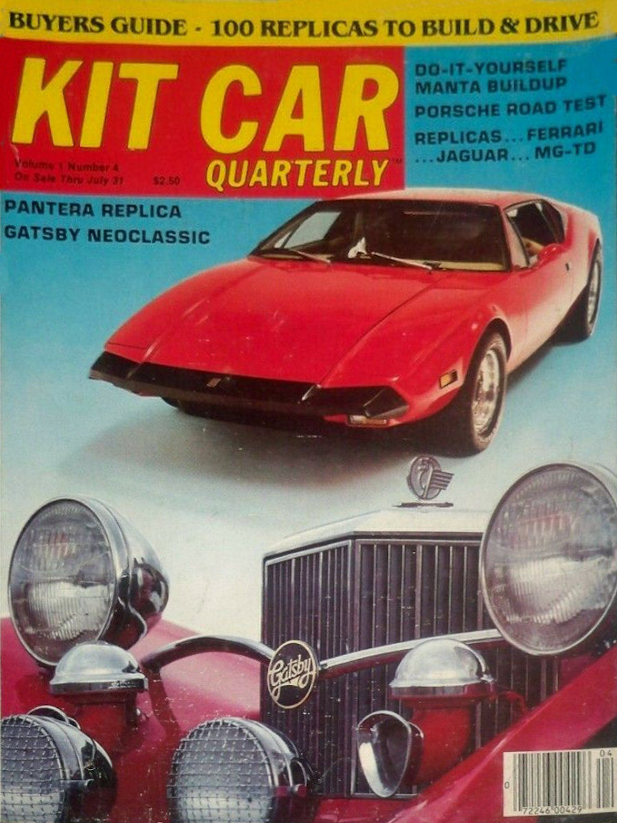 Kit Car Quarterly 1984 Vol 1 No 4