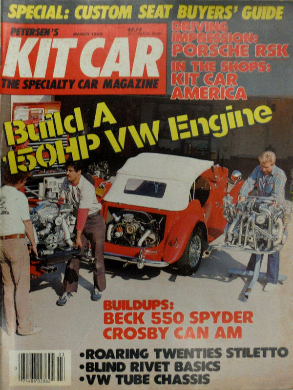 Kit Car Mar March 1985 