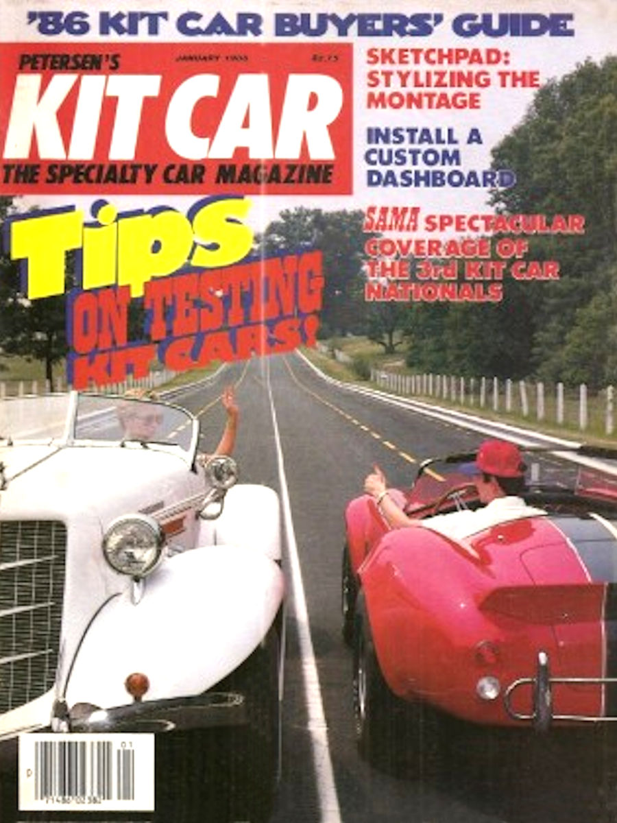 Kit Car Jan January 1986 