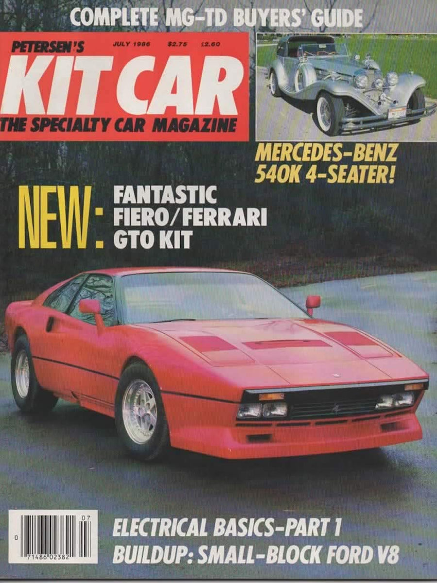Kit Car July 1986 