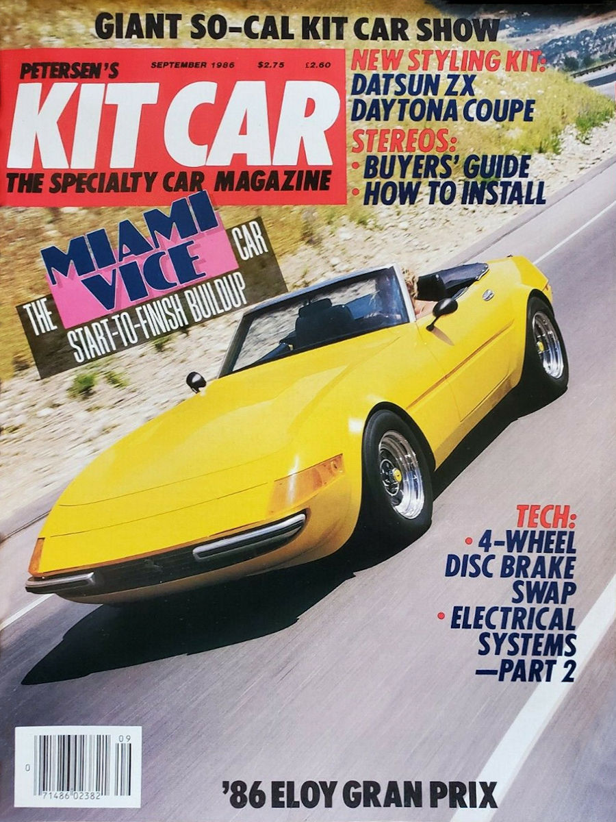 Kit Car Sept September 1985 