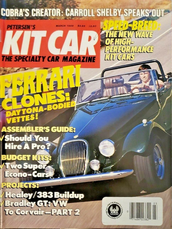 Kit Car Mar March 1988 
