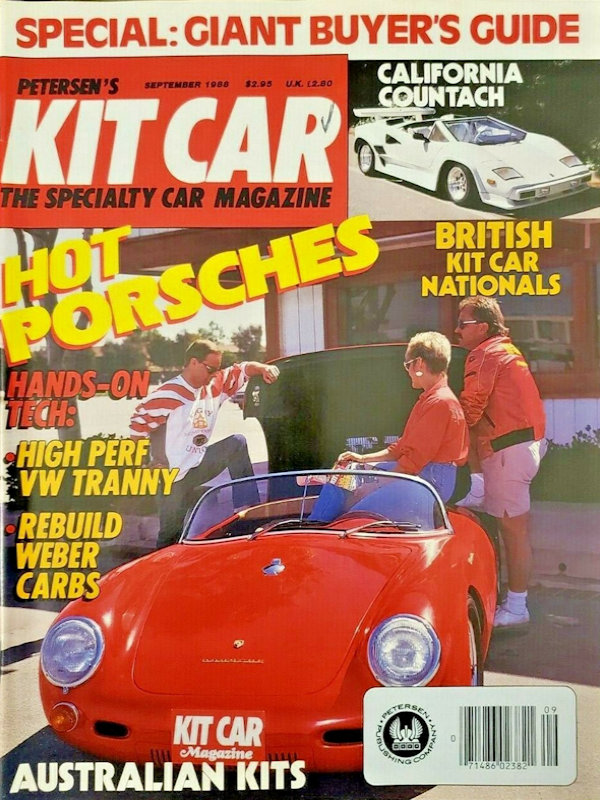 Kit Car Sept September 1988 