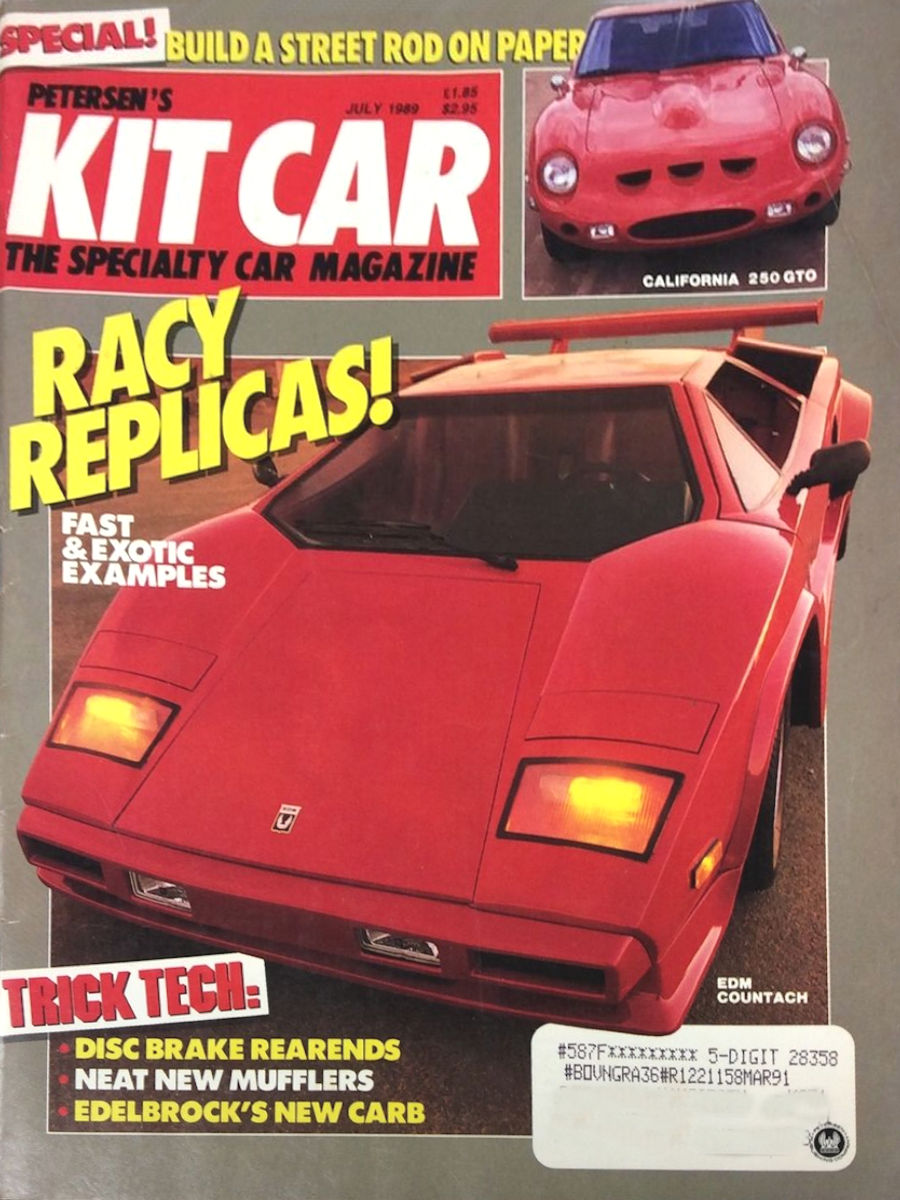 Kit Car July 1989 