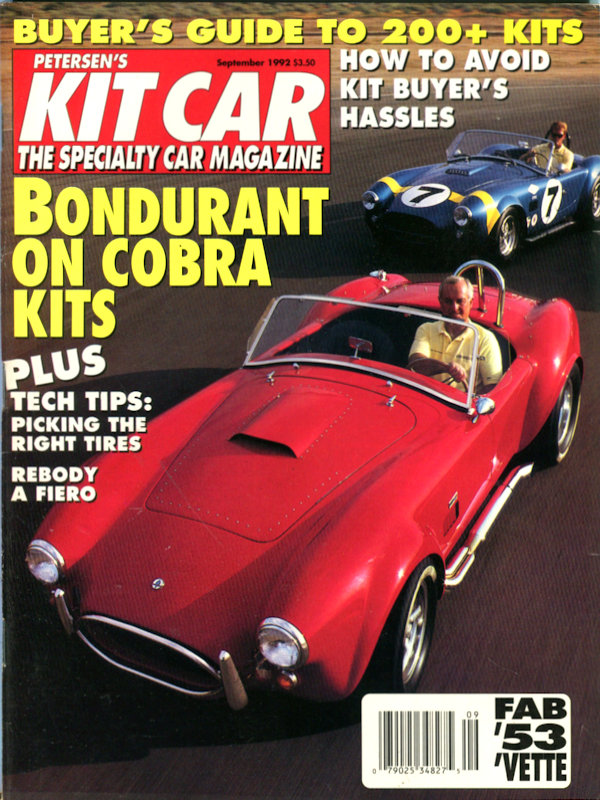 Kit Car Sept September 1992 