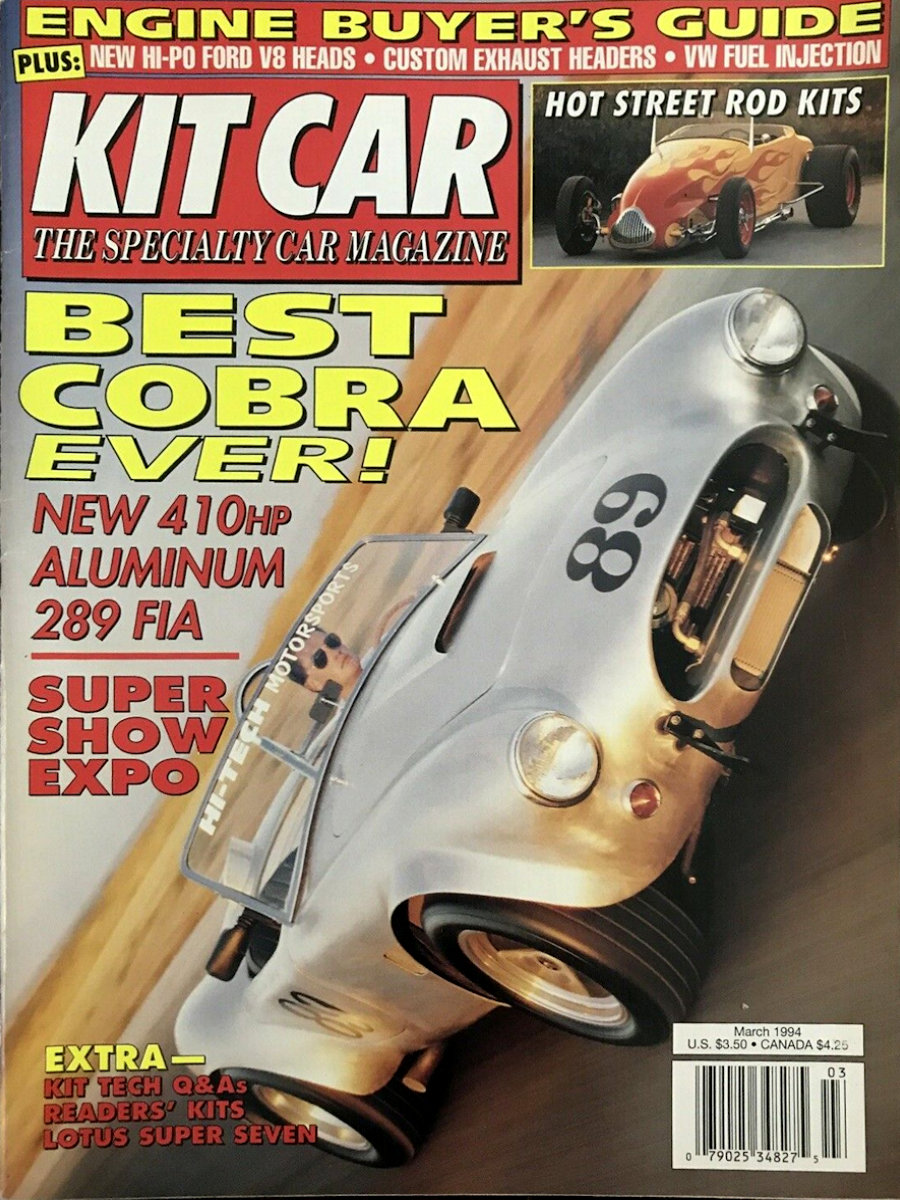 Kit Car Mar March 1994 