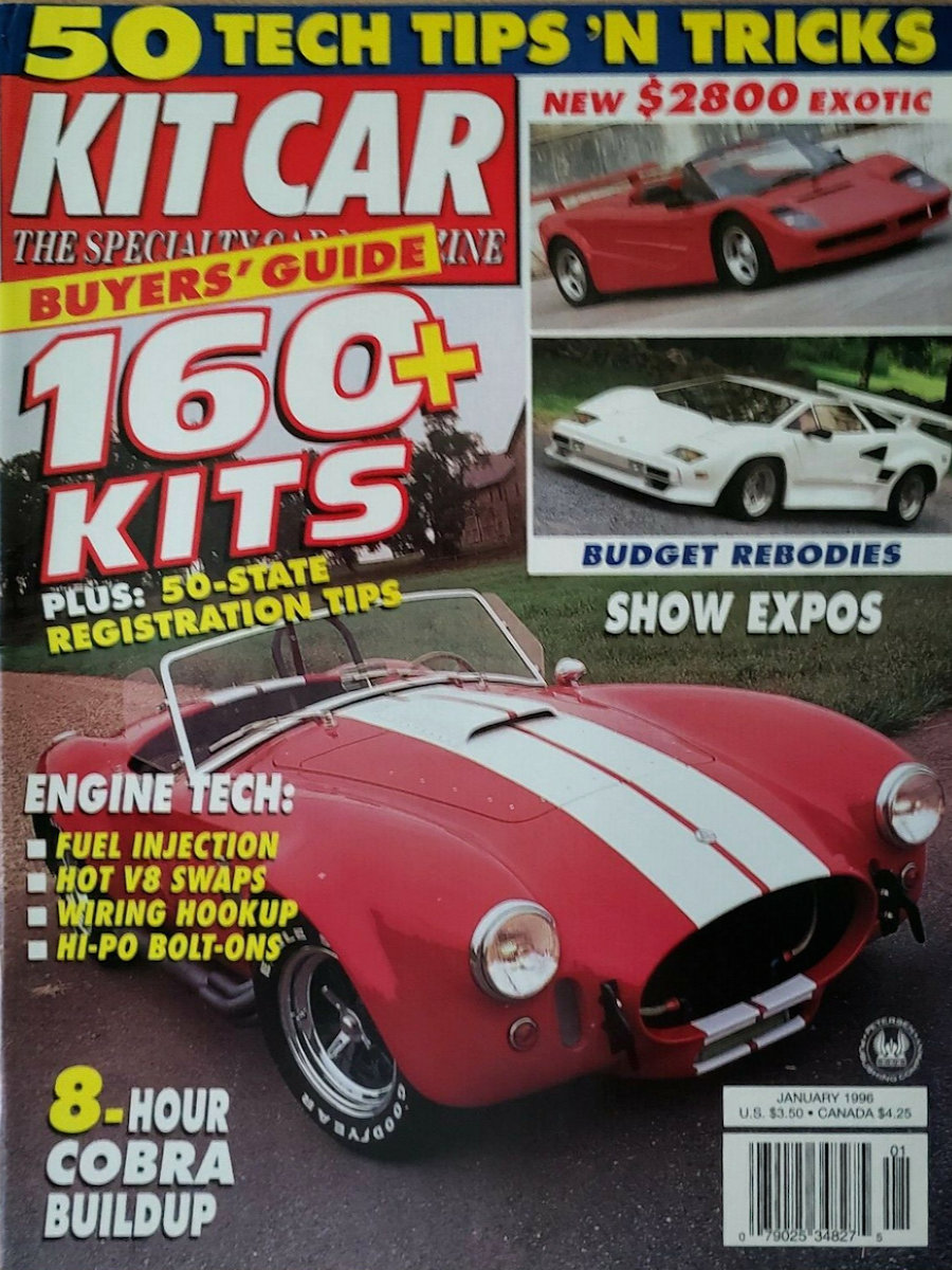 Kit Car Jan January 1996 