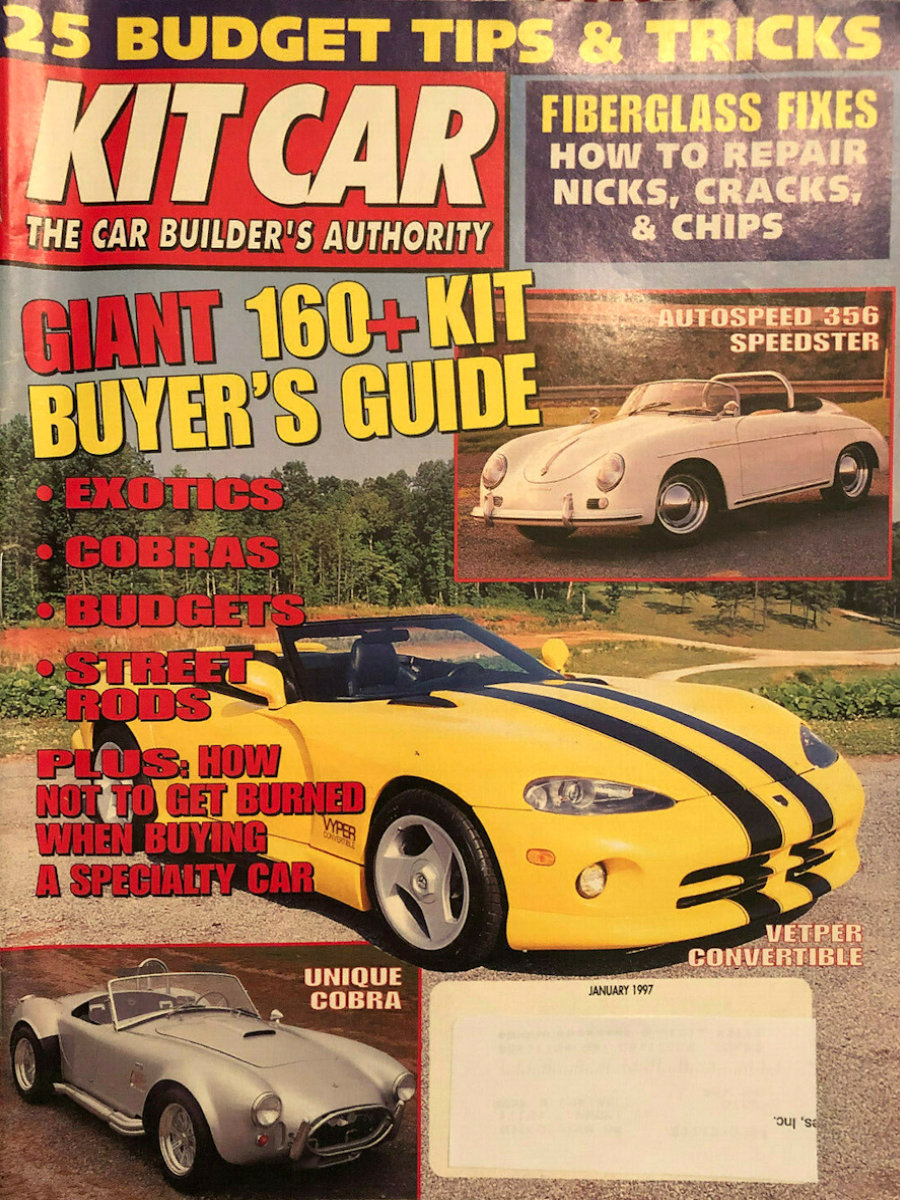 Kit Car Jan January 1997 
