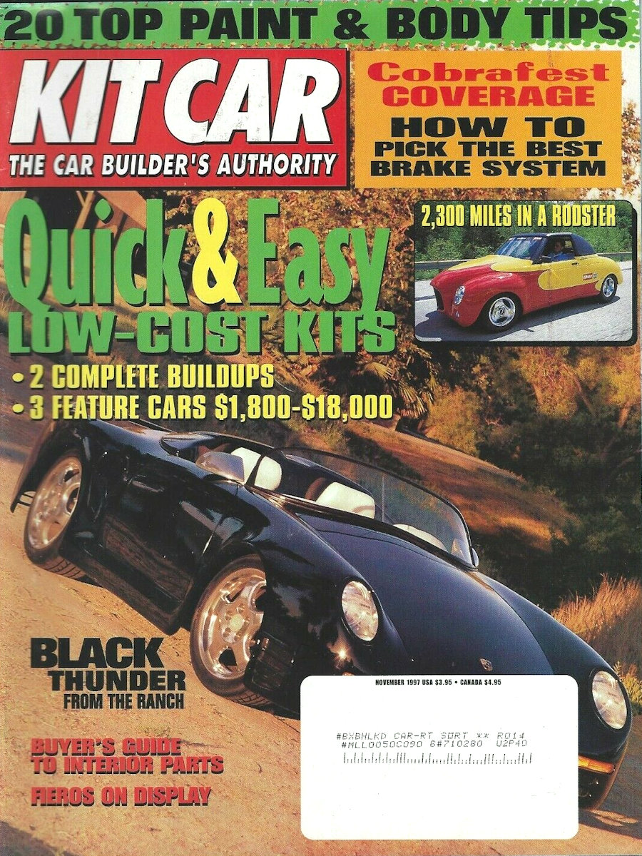 Kit Car Nov November 1997