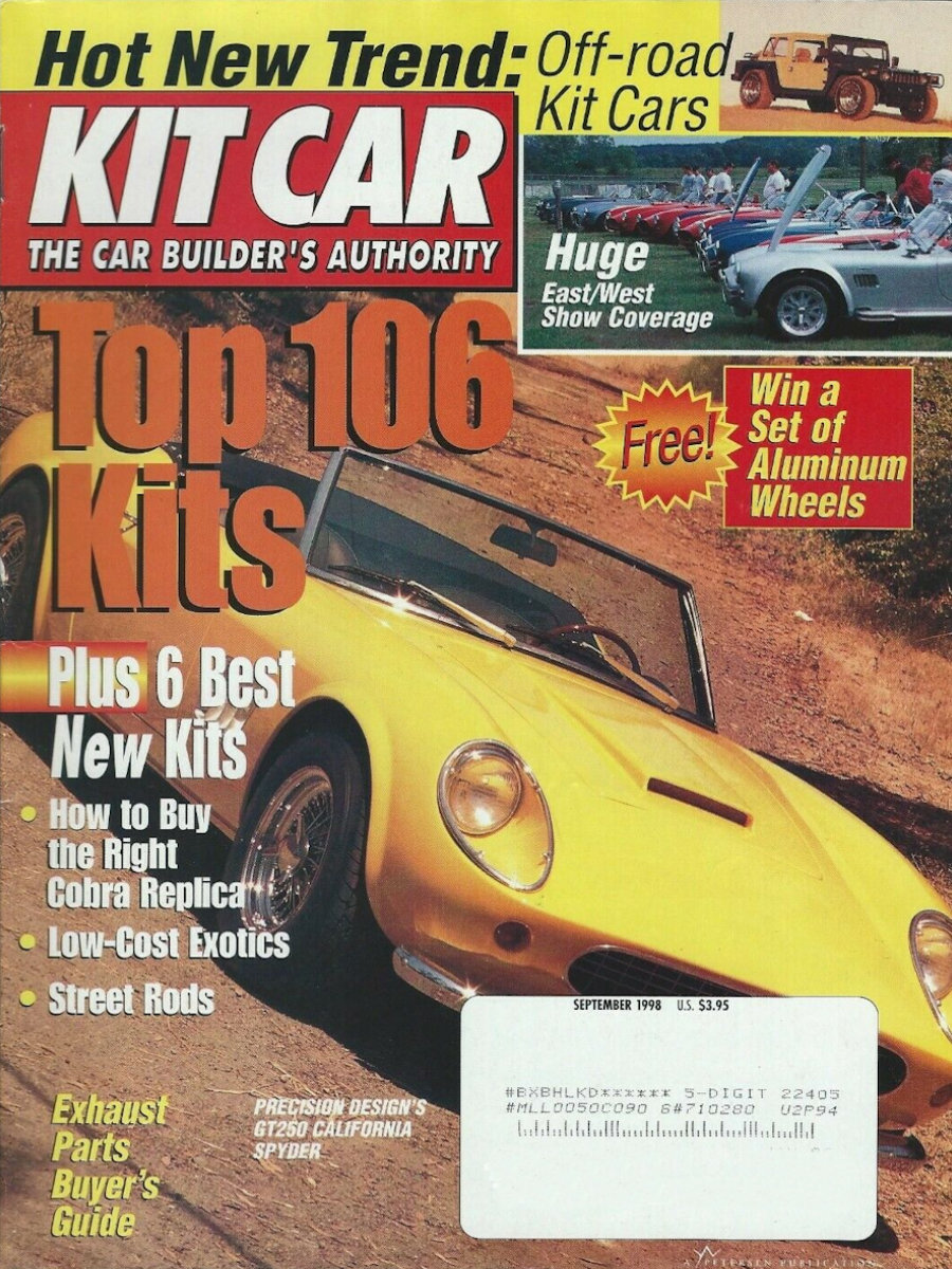 Kit Car Sept September 1998 