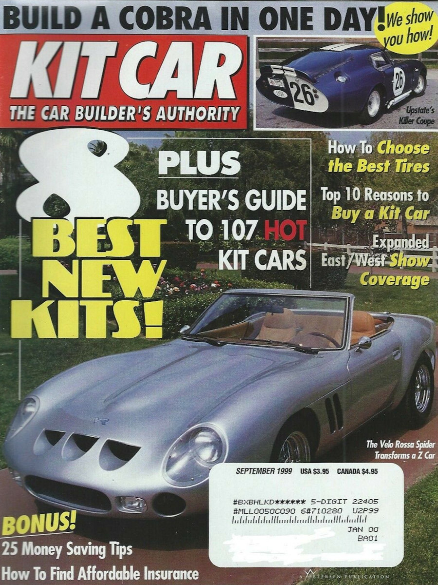 Kit Car Sept September 1999 