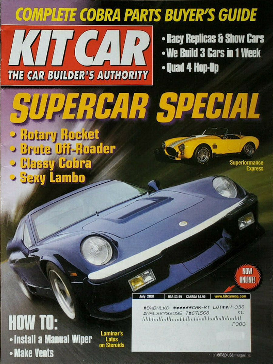 Kit Car Jul July 2001 