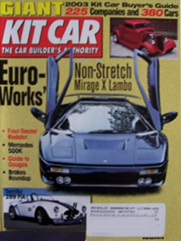 Kit Car Sept September 2002