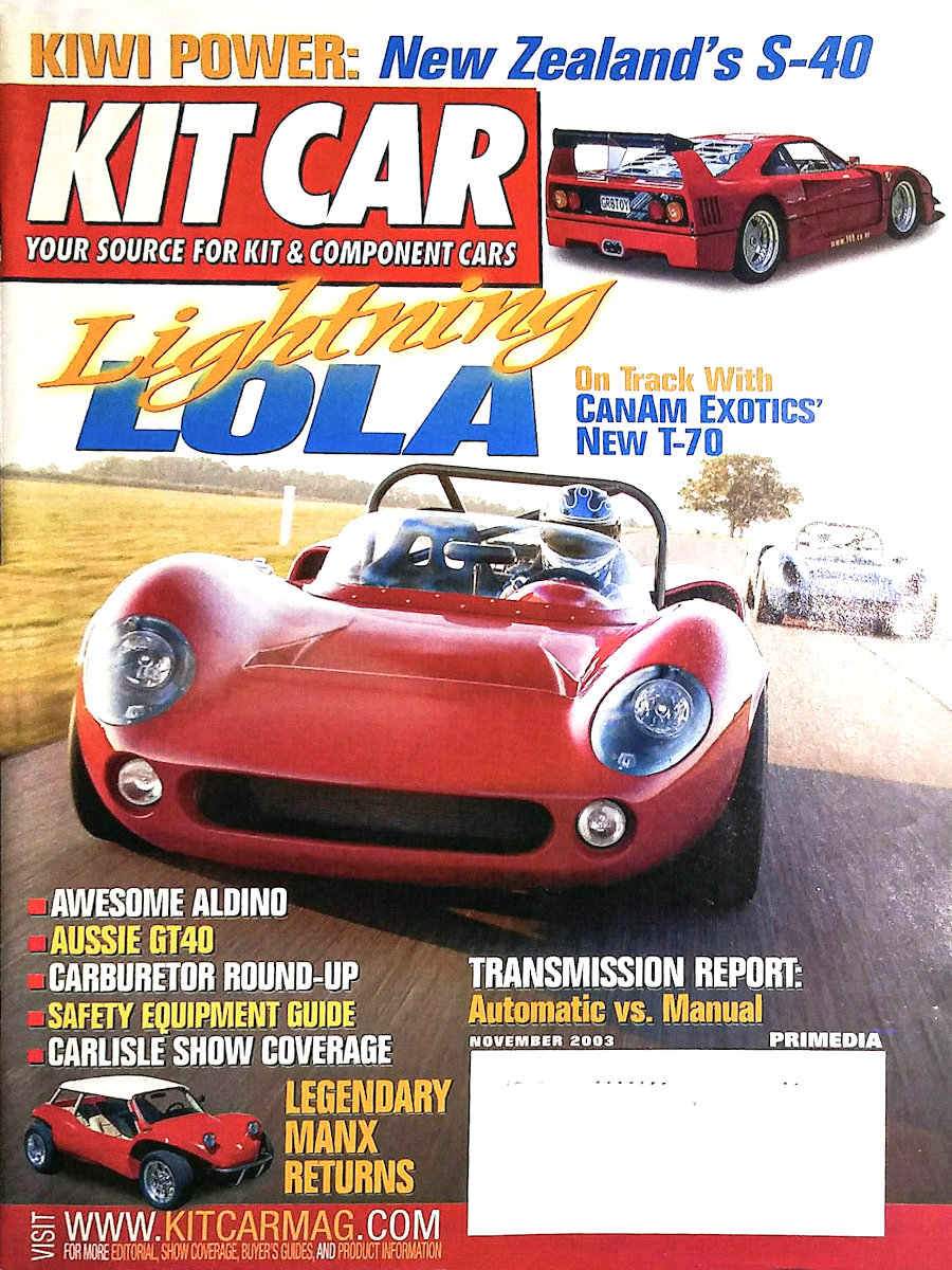 Kit Car Nov November 2003