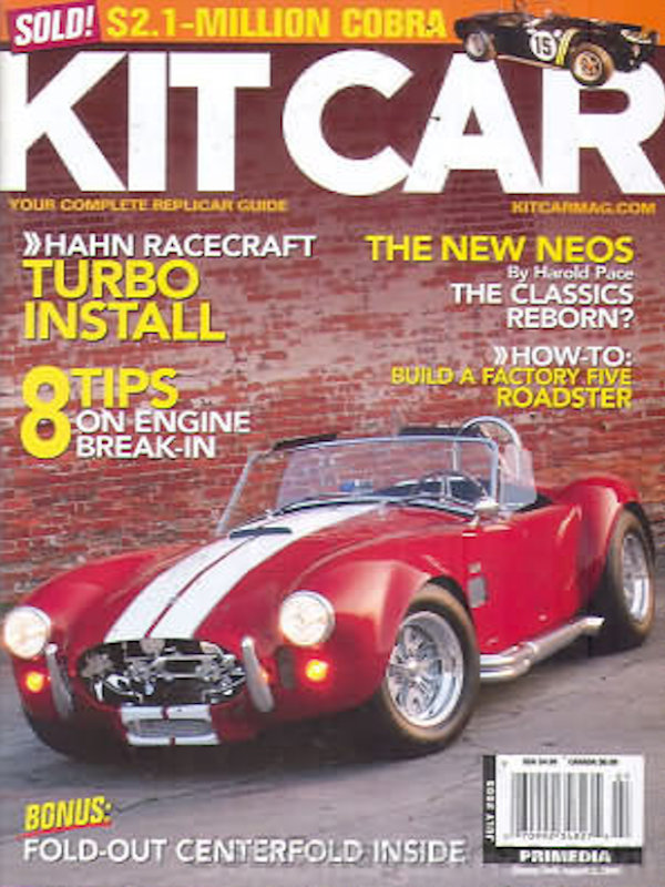Kit Car Jul July 2005
