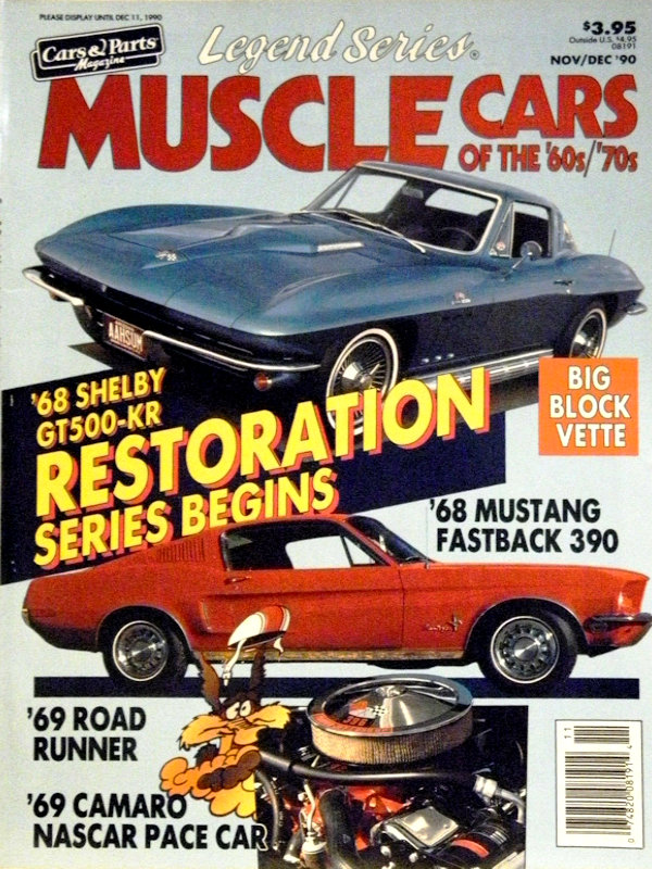 Legend Muscle Cars Nov November December Dec 1990