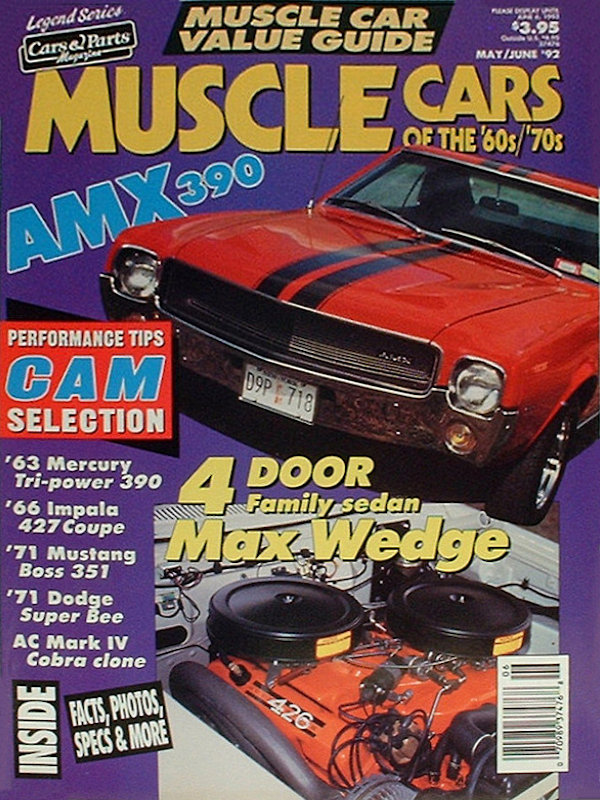 Legend Muscle Cars May June 1992