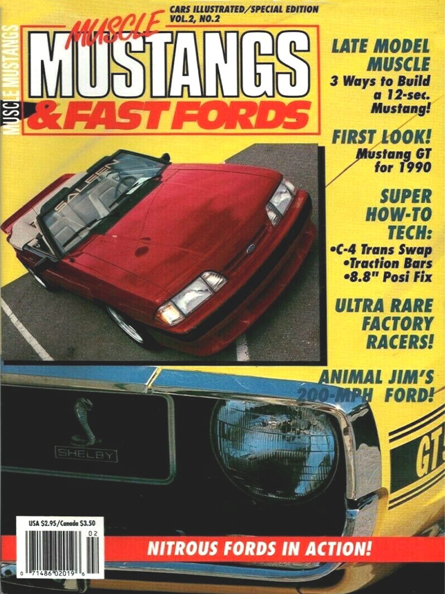 1989 Muscle Mustangs & Fast Fords Volume 2 Number 2