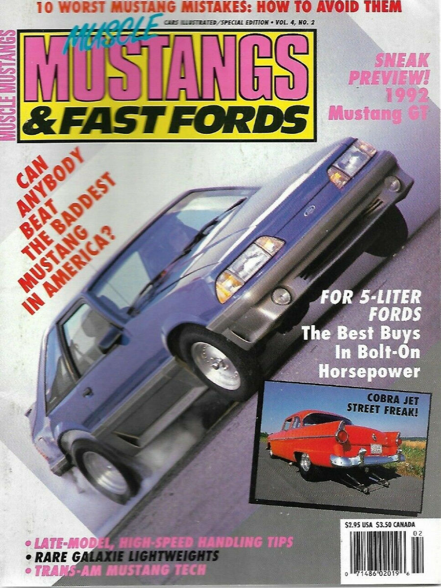 1990 Muscle Mustangs & Fast Fords Volume 4 Number 2