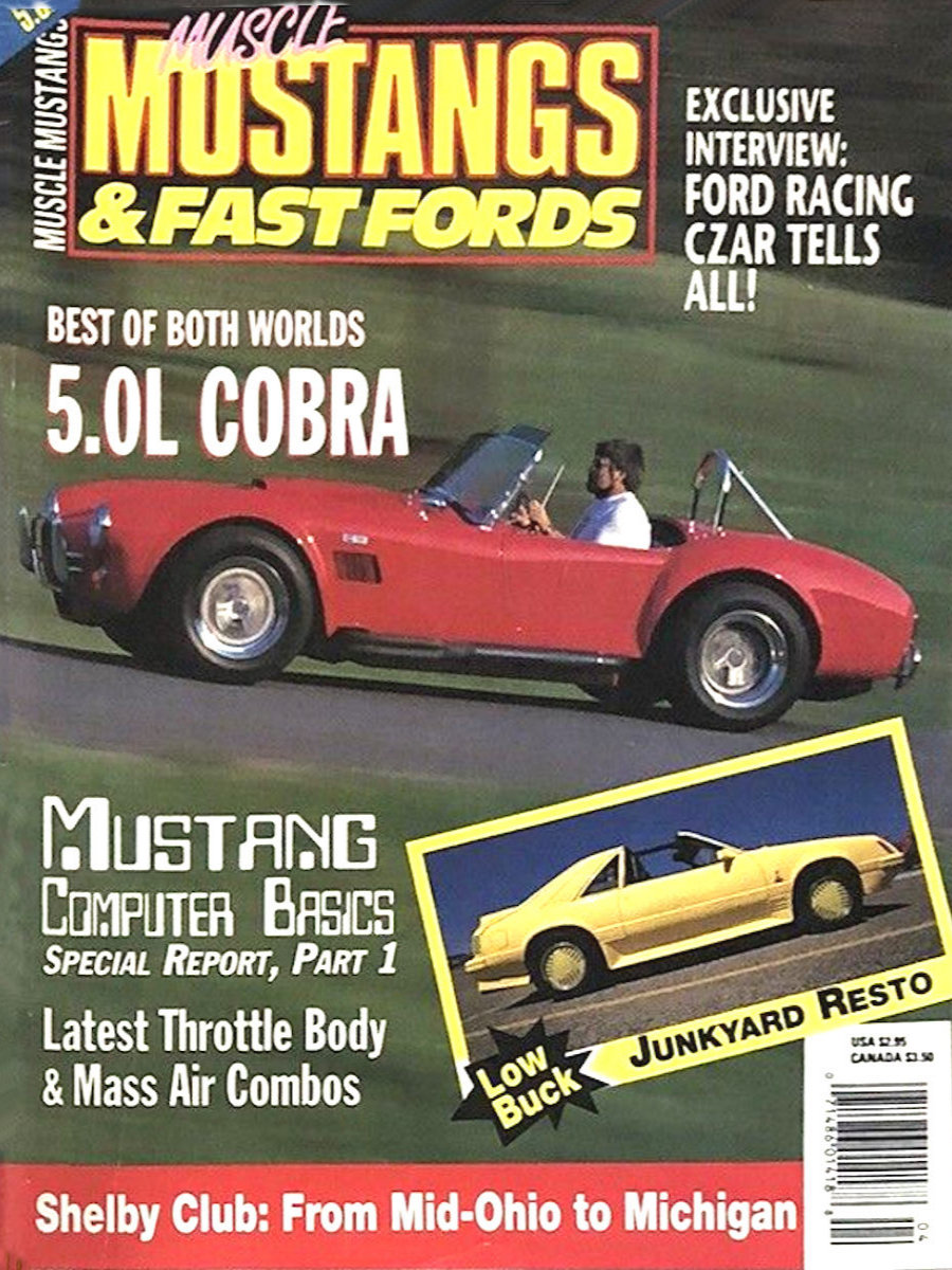 Muscle Mustangs Fast Fords Apr April 1991 