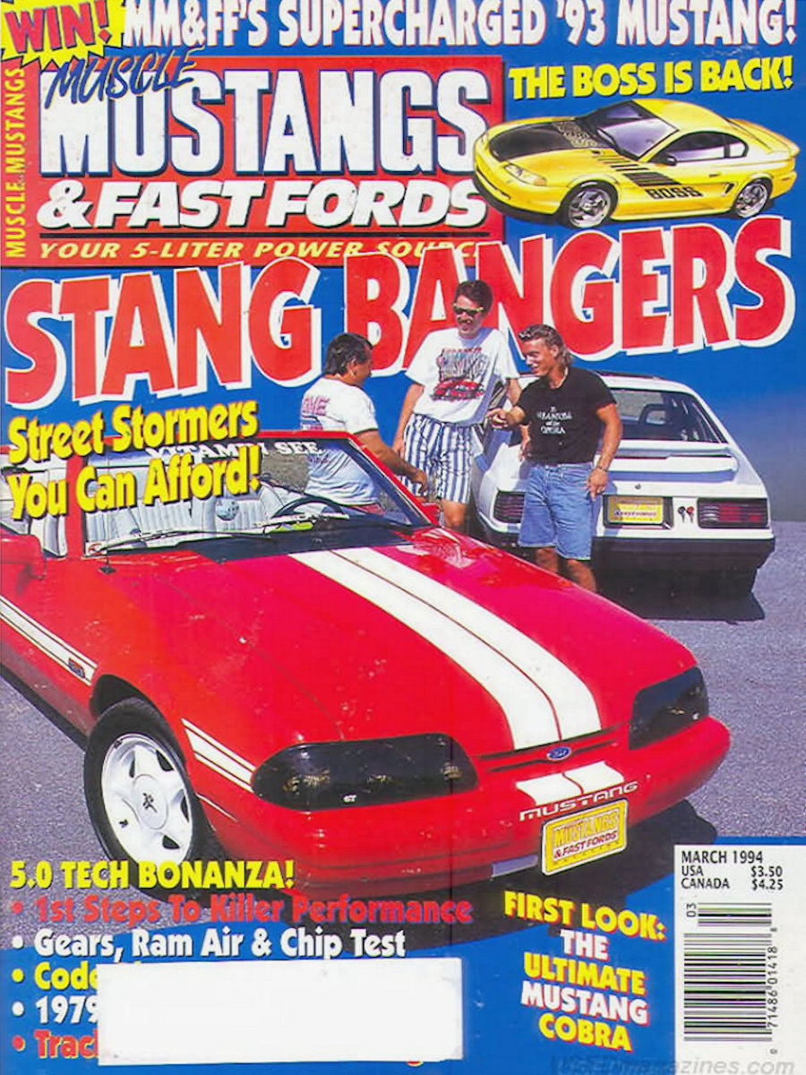 Muscle Mustangs Fast Fords May 1994