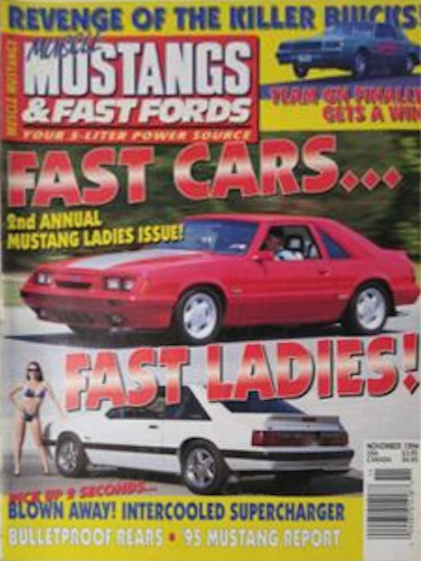 Muscle Mustangs Fast Fords Nov November 1994 