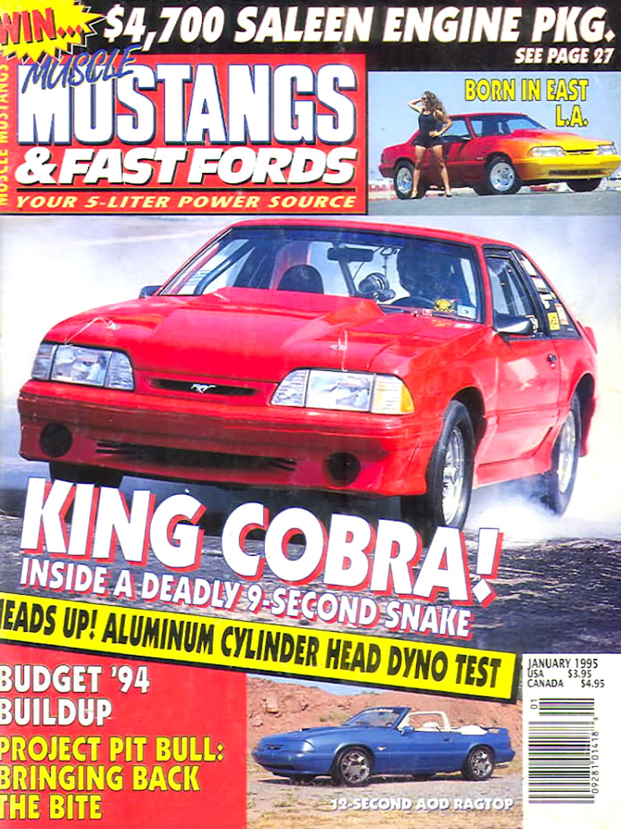 Muscle Mustangs Fast Fords Jan January 1995 