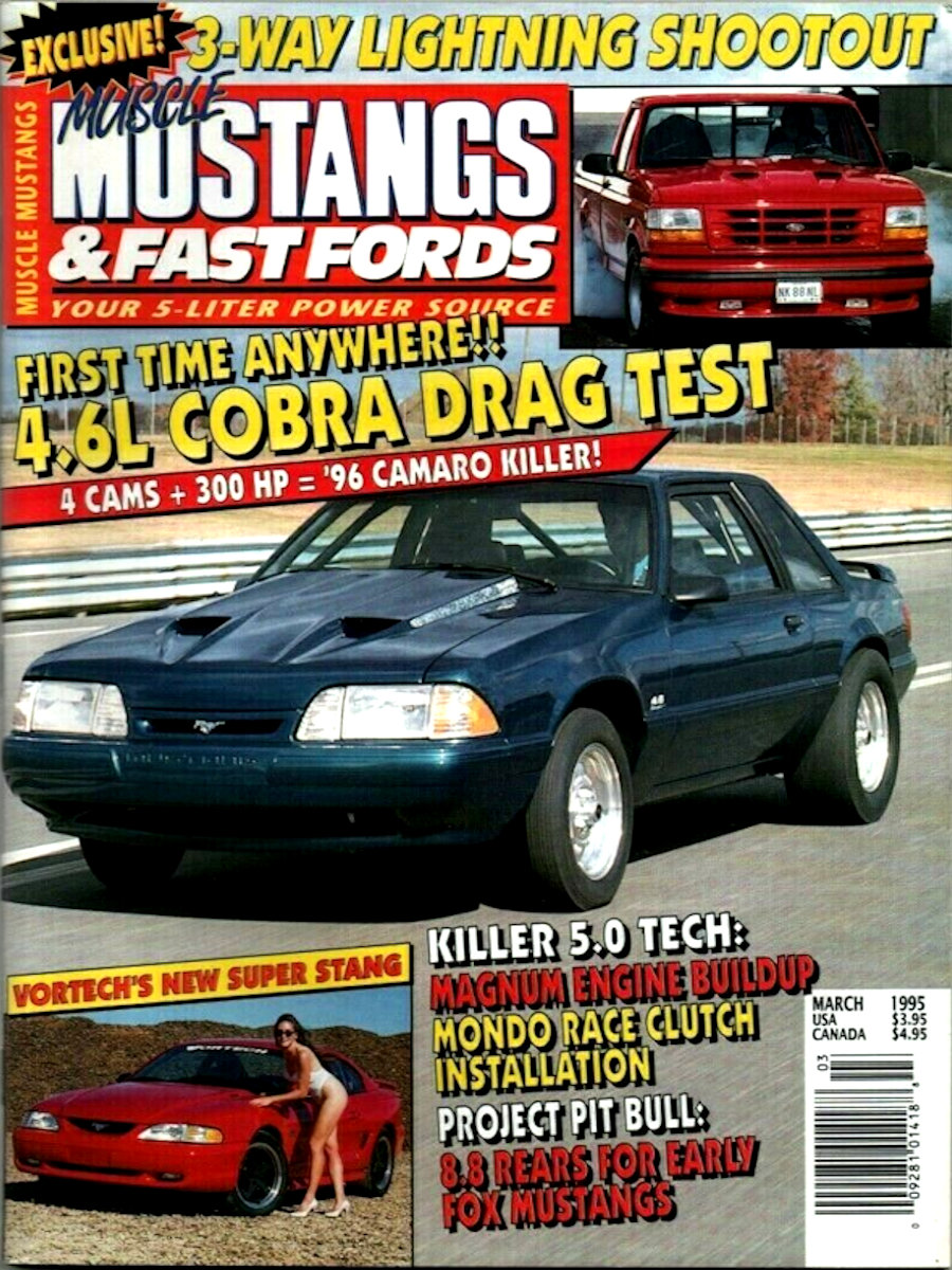 Muscle Mustangs Fast Fords Mar March 1995 