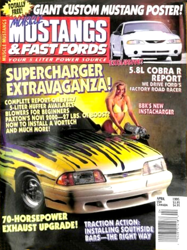 Muscle Mustangs Fast Fords Apr April 1995 