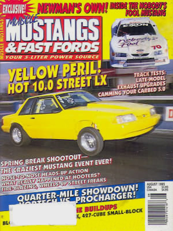 Muscle Mustangs Fast Fords Aug August 1995 