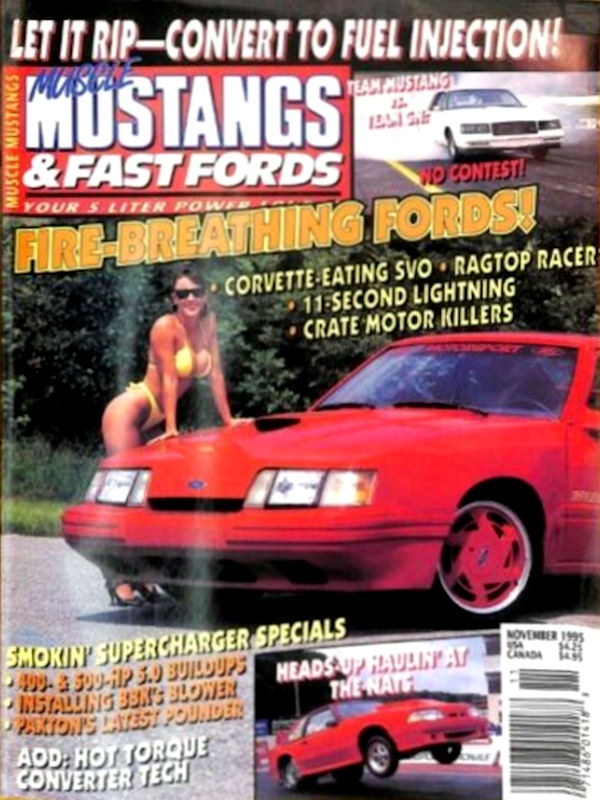 Muscle Mustangs Fast Fords Nov November 1995 