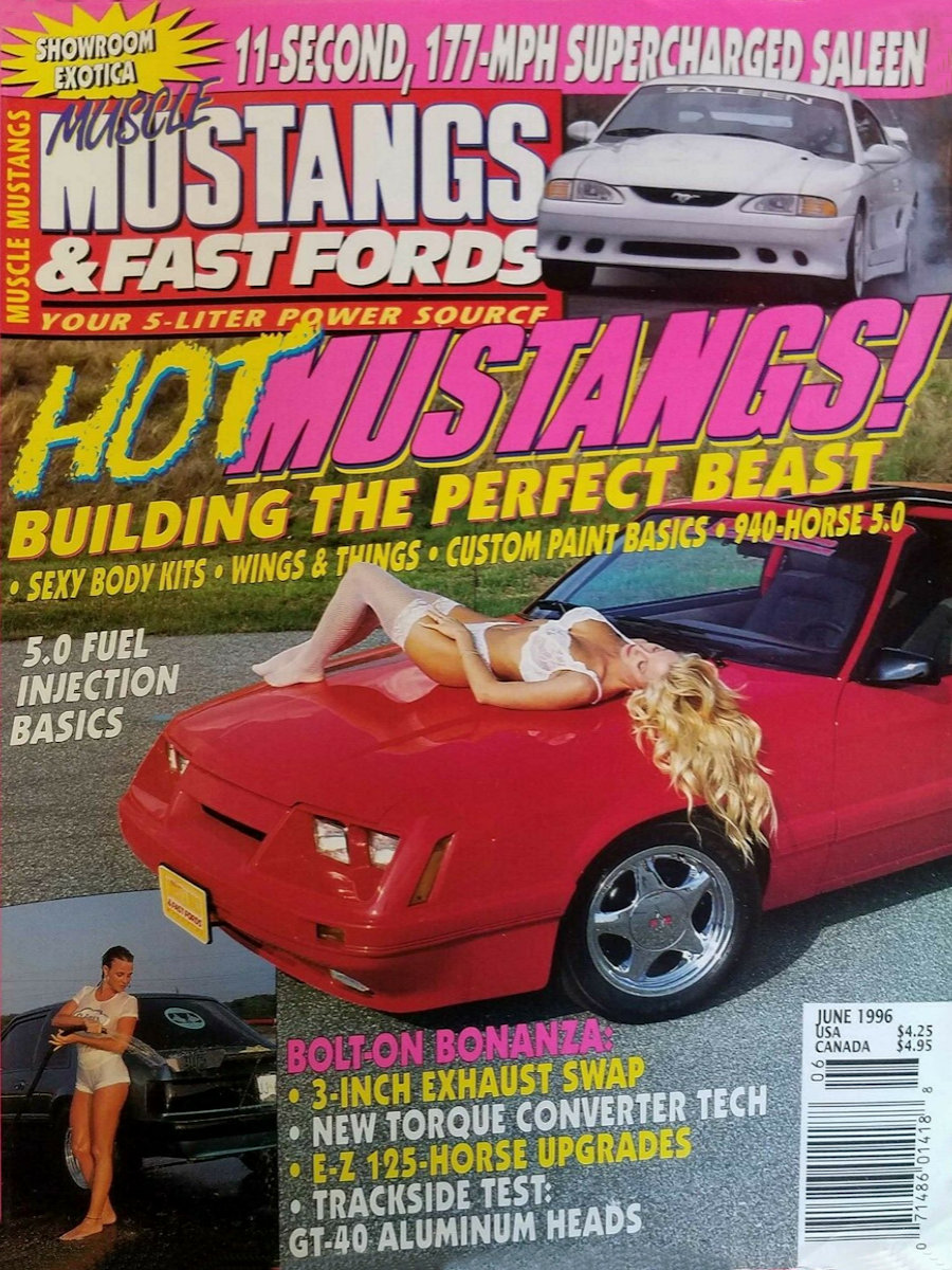 Muscle Mustangs Fast Fords June 1996 