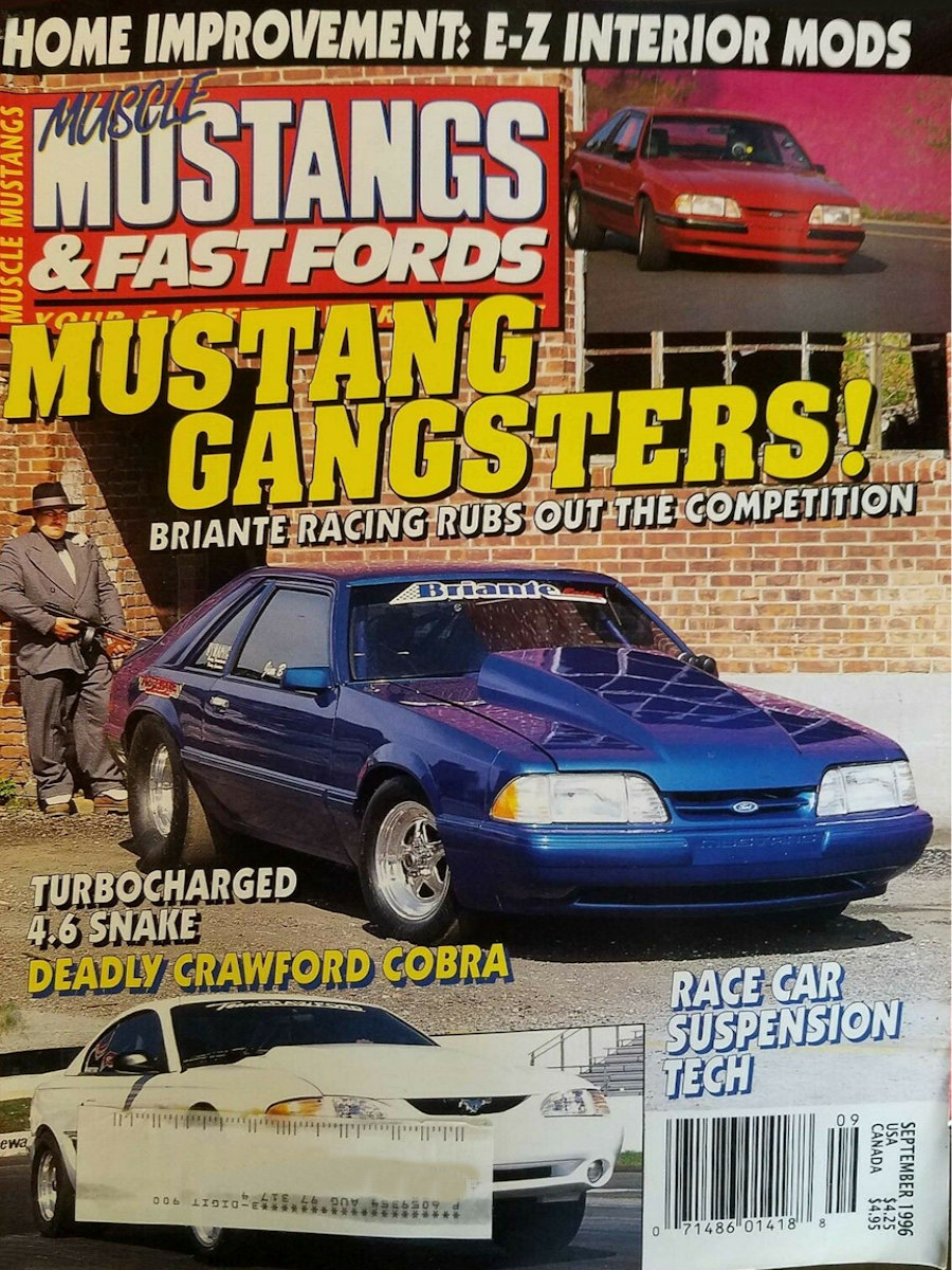 Muscle Mustangs Fast Fords Sept September 1996 