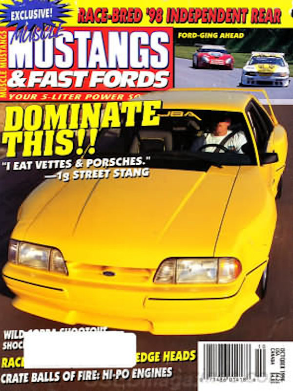 Muscle Mustangs Fast Fords Oct October 1996 