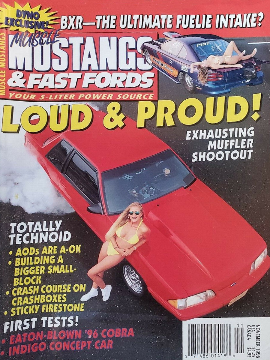 Muscle Mustangs Fast Fords Nov November 1996 