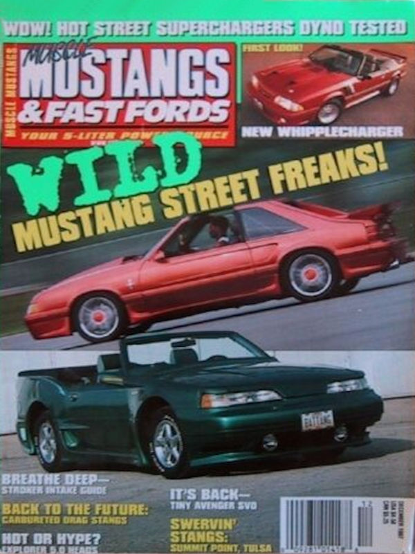 Muscle Mustangs Fast Fords Dec December 1997 