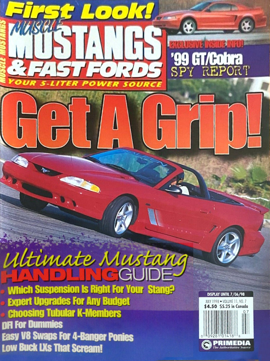 Muscle Mustangs Fast Fords July 1998 