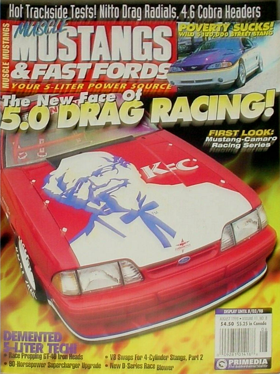 Muscle Mustangs Fast Fords Aug August 1998 